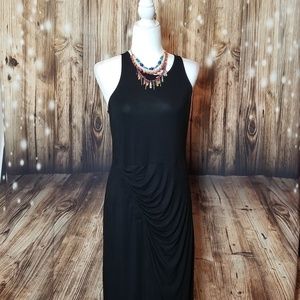 Elegant Black Gap Maxi Dress